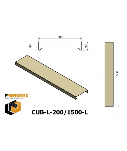 cubremuro-200/1500 lac.